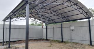 Арочные навесы из металлопрофиля Чита, цена от 3528 руб.