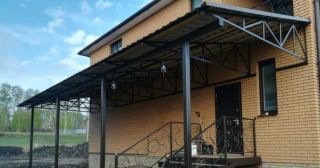 Навесы из профнастила над крыльцом Чита, цена от 1843 руб.